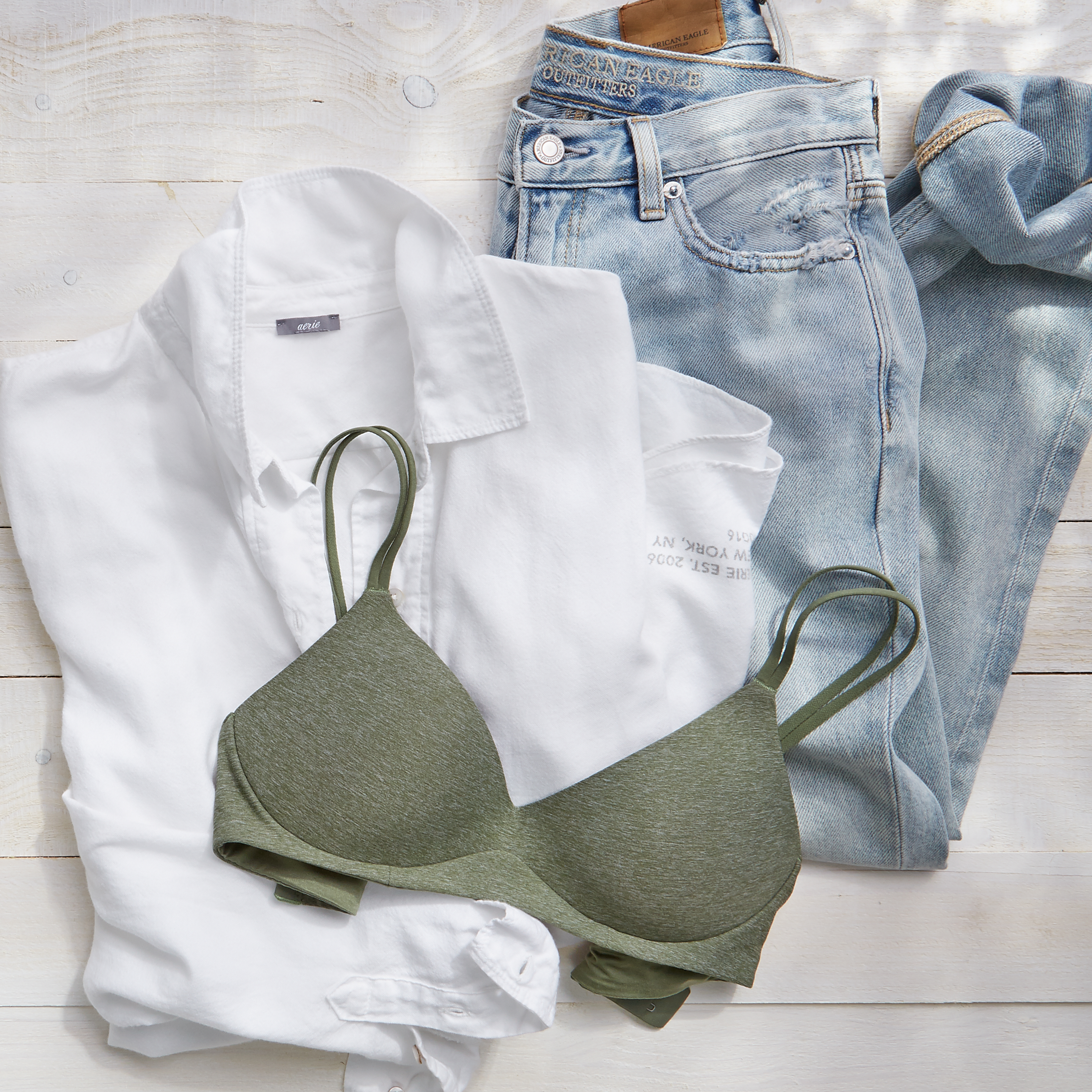 Aerie - Our dreamiest t-shirt bra EVER… meet the new Real Sunnie Wireless  Push Up! Hear from designer Lauren about why we knew we had to add a little  push to your
