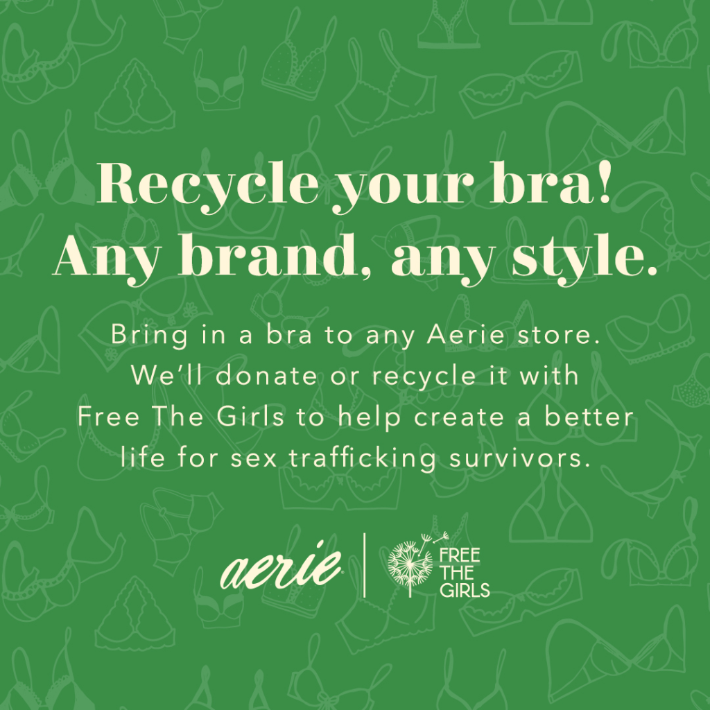 March 1st-March 31st donate new or gently used bras at your local