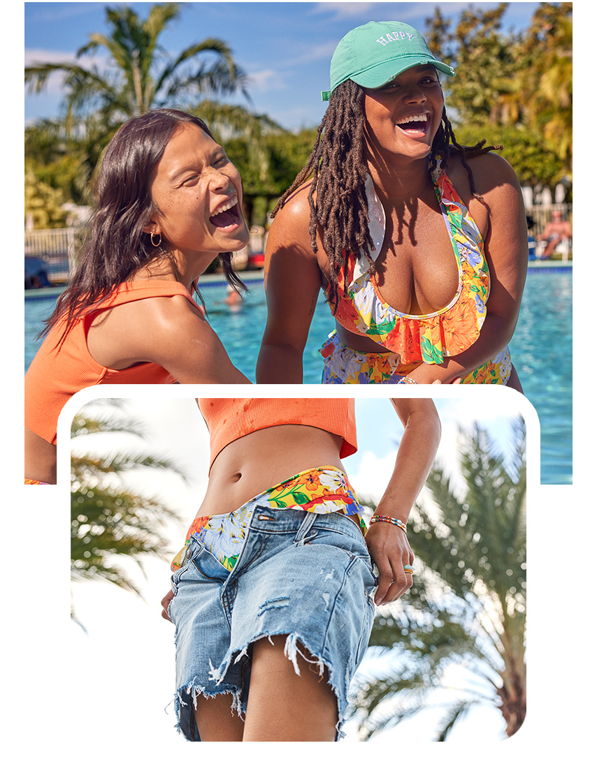 Aerie Pool-To-Party Cropped Shirt curated on LTK